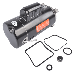 Motore per Pompa Piscina Monofase 2HP 115/230V, Telaio 56J, Protezione Termica, 18.6/9.3A 1.1SF 60Hz, Uso Esterno, UST1202, Materiale Metallico - Product Image 2