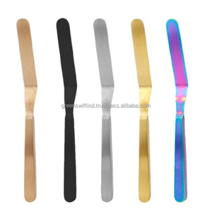 GREEN SWIFT INDUSTRIES – Spatule à gâteau en acier inoxydable de qualité supérieure de 9,5 po / Couteau à palette incliné - Product Image 6