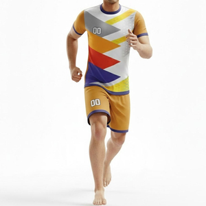 Proveedor mayorista de uniformes de fútbol, conjunto de camiseta y pantalones cortos de fútbol, fabricante de uniformes deportivos para equipos de fútbol. - Product Image 4