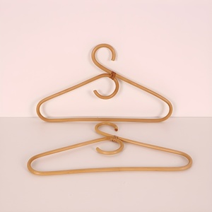 Cintres en rotin, prix le plus bas, cintres à vêtements les plus vendus, accessoire d'organisation de vêtements durable - Product Image 3