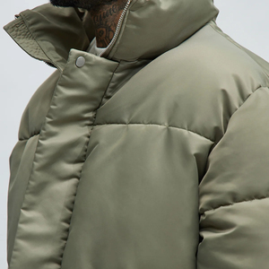 Custom Puffer Jacket <b>Bubble</b> <b>Coat</b> Thick Down Nylon Polyester Material Padded Winter Custom Puffer Jacket for Men's Customized - Product Image 6
