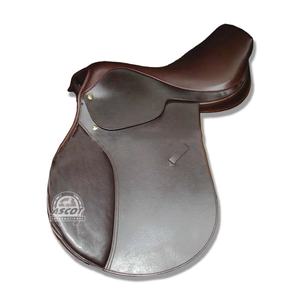 Vente en gros de selle de cheval en cuir véritable style de selle anglaise en noir brun tan pour l'équitation en gros - Product Image 4