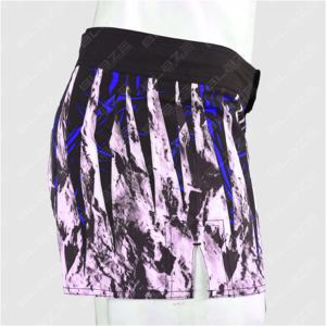Blaze Custom Short de combat MMA/BJJ léger et écologique pour hommes, extensible dans les quatre sens, sans Gi, avec ceinture élastique - Product Image 5