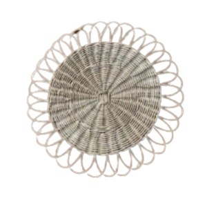 Set de table rond en rotin de qualité supérieure, fabriqué au Vietnam à partir de rotin naturel tressé, pour la décoration de table et les fournitures hôtelières - Product Image 3
