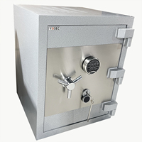 Coffre-fort ignifuge en acier massif de 10 mm avec serrure numérique SECURAM et protection incendie de 2 heures pour la maison, le bureau et les bijoux