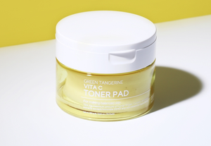 TENZERO Green Tangerine Vita C Toner Pad Masque facial compressé pour tous types de peau, blanchissant, vitamine C, parfumé WT-BPC-0988 - Product Image 2