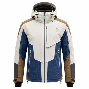 Snowin Custom Made -Tex Recco Reflectors <b>Waterproof</b> for Breathable Hooded Power Stretch Men's Unisex Adult <b>Winter</b> Ski - Product Image 1