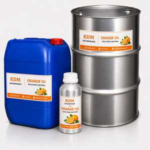 Aceite esencial de naranja 100% puro y natural, destilado al vapor, para aromaterapia, cuidado de la piel y cuidado del cabello, por Kdm Enterprises - Product Image 3