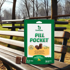 Golosinas para <span class=keywords><strong>Perros</strong></span> de Tamaño Grande con Mantequilla de Maní Real, Bolsitas para Pastillas con Logotipo Personalizado Profesional para la Salud de las Mascotas, Venta al por Mayor de Fábrica OEM - Product Image 1