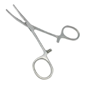 Premium Kocher Hemostatic Forceps Stainless Steel Surgical Grade 1x2 Teeth Ochsner-Kocher Artery <b>Clamps</b> Heavy Tissue Occlusion - Product Image 4