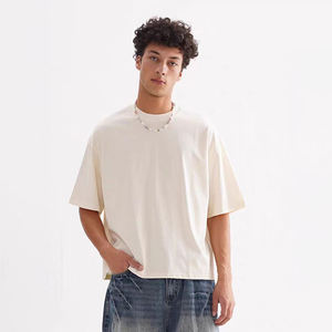 Camisetas Personalizadas de Manga Corta para Hombre, 240 g/m², Corte Recto, Lisas, Talla Grande, al por Mayor - Product Image 5