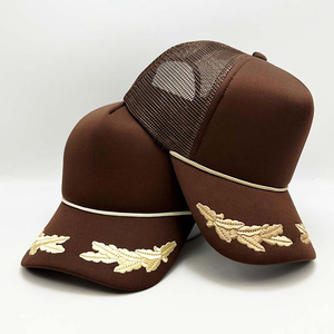 Gorra Trucker Unisex con Bordado de Llama, Gorras de Malla de Nueva Calidad para Hombre y Mujer, Correa Trasera Ajustable para Juegos al Aire Libre - Product Image 1