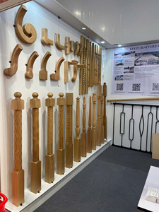 Postes de Escalera Modernos de Madera Maciza EFS, Columnas de Escalera Duraderas, Fácil Instalación, Seguras, 1 Año de Garantía - Product Image 3