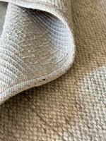 Tapis Kilim en coton de haute qualité, tressé à la main, à motifs floraux, écologique, style bohème champêtre, réversible, antidérapant et résistant aux taches