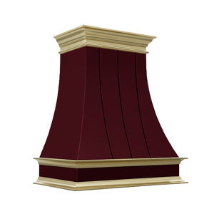 Campana extractora de pared de cobre puro hecha a mano, tipo campana, de cobre martillado, la más vendida - Product Image 3