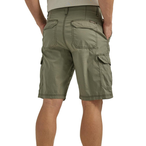 Custom Men's Casual Denim Shorts with Frayed Hem Eco-Friendly Solid Pattern Pockets 100% Cotton Quick Dry Breathable Mid Waist - Product Image 2