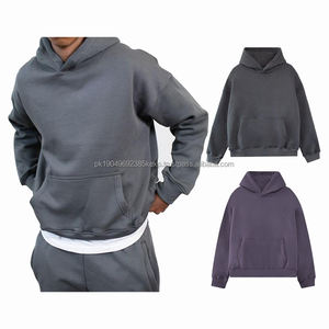 เสื้อพูลโอเวอร์ OEM ผ้าฟลีซหนานุ่มสองชั้น ทรงโอเวอร์ไซส์ ยูนิเซ็กซ์ ปักลาย พิมพ์ลาย ล้างสีแบบ Acid Wash งานฝีมือครบครัน รับสั่งทำตามแบบ - Product Image 1