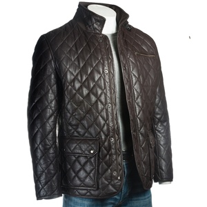 <b>Winter</b> <b>Leather</b> <b>Jacket</b> for Men Wholesale Distressed Pure Sheepskin Sherpa Custom <b>jacket</b> for men In Low Price - Product Image 5