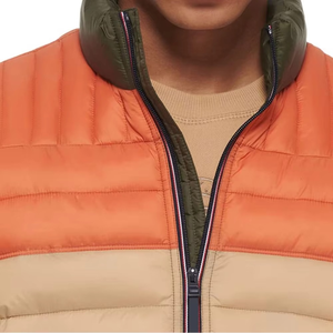 Vestes matelassées en laine pour hommes, style personnalisé, vente en gros, nouvelle collection, vestes matelassées à manches longues, vêtements d'extérieur pour hommes - Product Image 5