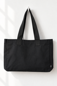 Bolsa de Mano de Lona de Algodón Ecológica, Reutilizable, de Gran Capacidad, para Compras, Viajes y Uso Diario - Product Image 2