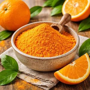 Poudre d'orange Citrus Aurantium Dulcis, poudre d'agrumes naturelle pour le soutien du bien-être, les soins de la peau et une alimentation saine - Product Image 3