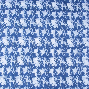 Classic Blue White Floral Quilted <b>Bedding</b> Set Organic Cotton Handmade All Season Home Decor - Product Image 6