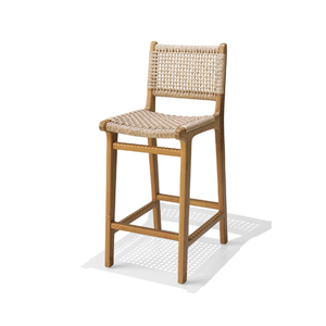 Ensemble de salon de jardin en teck sur mesure avec table basse moderne pour espaces de patio et de bord de piscine haut de gamme - Product Image 5