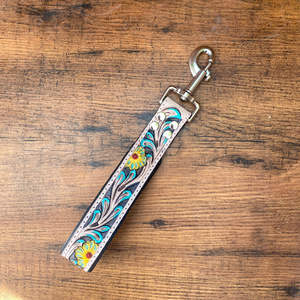 Fabricant de gros personnalisé usiné à la main en cuir laisse de circulation laisse de circulation laisse courte pour la formation de chien trafic poignée rembourrée - Product Image 2