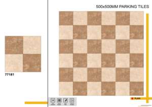 Baldosas para Estacionamiento en Exteriores Resistentes a la Intemperie de 500X500MM Diseñadas para Soportar Tráfico Continuo Mientras Mantienen la Seguridad de la Superficie - Product Image 5