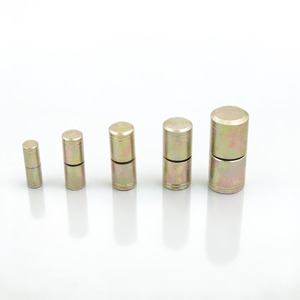 Bisagras de Acero Pulido de 5 Pulgadas (Ø30mm) con Ángulo de Apertura de 180 Grados, Herrajes Contemporáneos para Puertas, Juntas Ajustables de 1mm de Grosor - Product Image 1