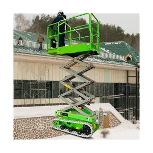 6-12M 320kg xách tay theo dõi Scissor Lift với giá tốt nhất