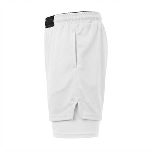 Custom <b>White</b> Athletic <b>Shorts</b> Wholesale <b>Mens</b> Activewear Training Gym <b>Shorts</b> Sublimation Printed Casual Sportswear Breathable - Product Image 3
