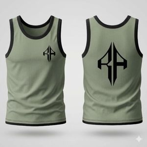 Débardeur pour homme de qualité supérieure, design personnalisé, imprimé, 100% coton, style décontracté par RIVIAN ATLANTIC - Product Image 1