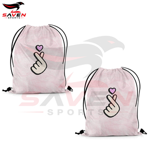 OEM Custom Logo Reflective Sports Gym <b>Drawstring</b> Bag Lightweight Outdoor Running Fitness Athletic Training Bag <b>Backpack</b> - Product Image 2