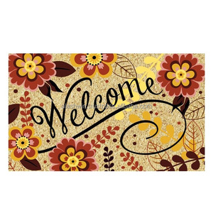 Alfombrilla de puerta de PVC superventas, alfombrillas antideslizantes de diseño moderno para la entrada del hogar a precio de fábrica desde India - Product Image 5
