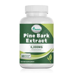 Extrato de Casca de Pinheiro OEM/ODM 6000mg Equivalente, Padrãoizado para Contém 95% de Proantocianidinas - Product Image 1