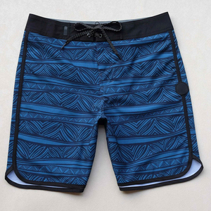 Beach board shorts Polyester Swimming Water Reactive Luxury Logo Beach Custom Swim <b>Trunks</b> Shorts for <b>Men</b> custom logo offer - Product Image 3