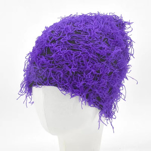 Gorro de Punto Personalizado con Color y Logotipo, Gorro de Invierno Informal Unisex de Poliéster/Algodón para Adultos, Uso Diario - Product Image 3