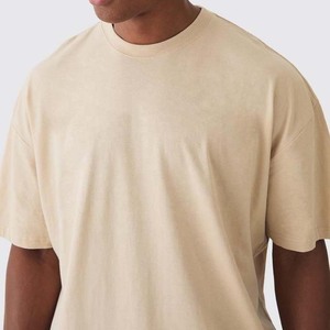 100% Cotton <b>Men's</b> <b>Brown</b> Short Sleeve O-Neck Cotton <b>T</b>-<b>Shirt</b> With Front Print Regular Fit Casual Style - Product Image 5