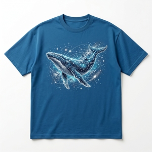 T-shirt Éruption volcanique de l'aigle volcanique |   T-shirt en coton épais 240 GSM Orange Terre Cuite avec motif oiseau en vol Lava Art - Product Image 6
