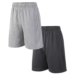 Custom Logo Men's Boys Basketball <b>Shorts</b> Oversized Fit Elastic Waist Knitted Mesh Sports <b>Shorts</b> Breathable Polyester Athletic - Product Image 6