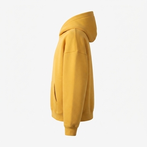 Sudaderas con capucha para hombre 100% algodón, forro polar grueso, de gran tamaño, con posibilidad de impresión de logotipo personalizado, sudaderas con capucha y sudaderas para hombre. - Product Image 4