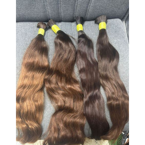 Premium Indian <b>Body</b> <b>Wave</b> Hair Bundles Fashion and Salon Hairstyles From India Exporter At Bulk Price - Product Image 1