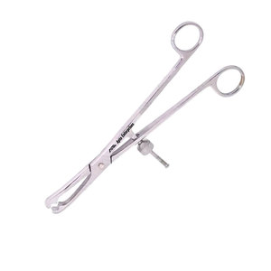 Pinzas para Sujetar Huesos de 6 Pulgadas con Trinquete, Instrumento Médico Quirúrgico Ortopédico Estéril para Fijación de Huesos con Hilo, Agarre de Precisión - Product Image 3