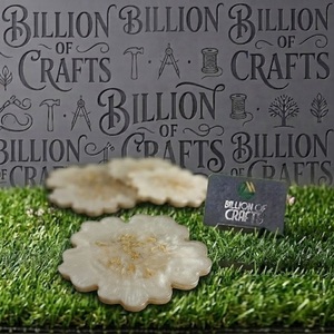 Modern <b>Epoxy</b> <b>Resin</b> Drink Coaster Decorative <b>Table</b> Coasters for Home Office Cafe Hotel and Restaurant - Product Image 3