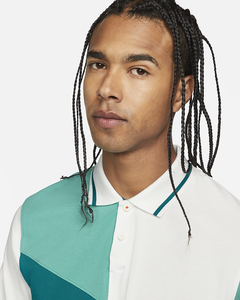 Chemise polo de golf pour homme en piqué respirant brodé, polyester/coton, haute qualité, coupe ajustée, extensible, personnalisable - Product Image 3