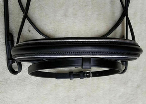 Brida de caballo de cuero de alta calidad Noseband Premium Horse Products - Product Image 4