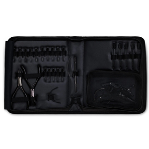 Estuche de Almacenamiento Portátil con Cierre, Color Negro, Nuevo, Duradero, Totalmente Personalizado, Proveedor Principal, Kits de Herramientas para Extensiones de Cabello - Product Image 1