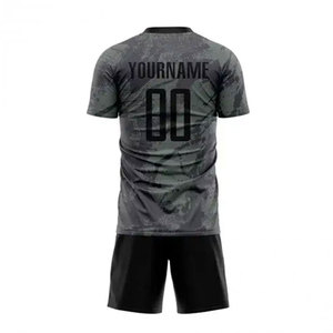 ชุดฟุตบอลทีมใหม่ ระบายอากาศได้ดี ผลิตจากโรงงาน ออกแบบ OEM สำหรับขายออนไลน์ - Product Image 6