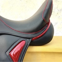 Selle d'équitation anglaise de dressage en cuir véritable, dernière conception, confortable et résistante, qualité supérieure, personnalisable, AL RAHEEM